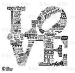Paul Carpenter Art PHILLY LOVE TODDLER