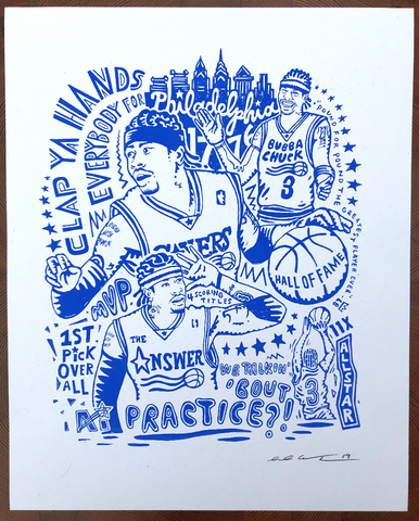 Paul Carpenter Art Pound For Pound Champ SCREEN PRINT